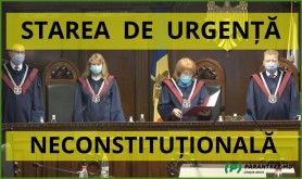 BREAKING NEWS // O nouă pierdere pentru Dodon. Starea de Urgență a fost declarată NECONSTITUȚIONALĂ